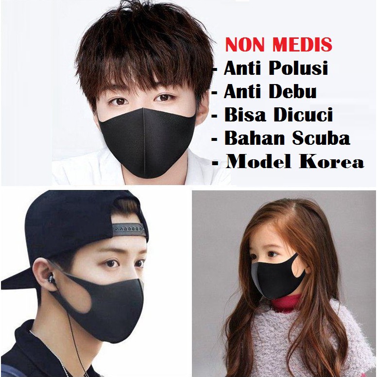 Masker Muka Oppa Korea Bisa Dipakai Ditempat Umum Maupun Kendaraan Bermotor