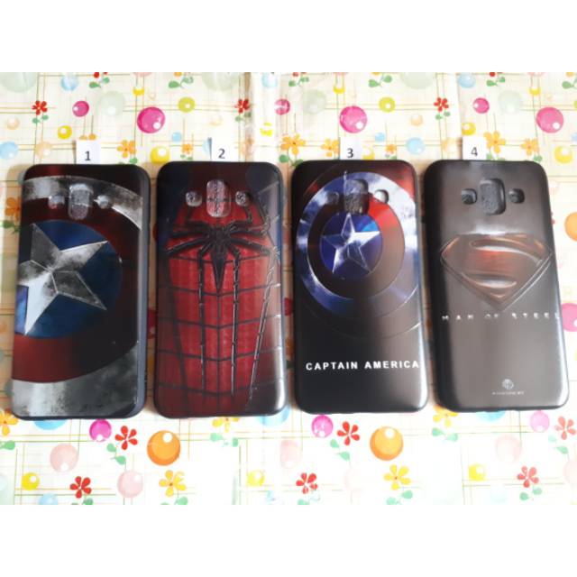Softcase / Case Superhero For Samsung Galaxy J7 Duo 2018