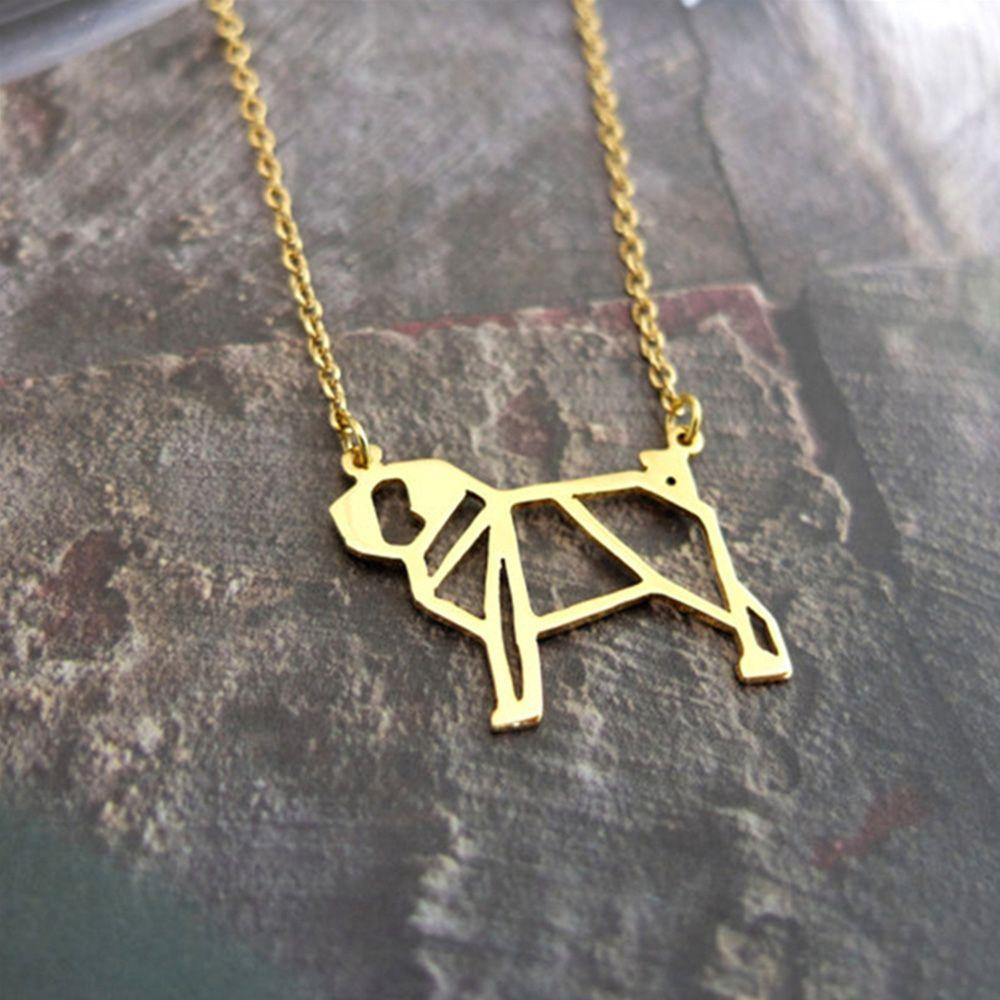 Needway Pug Kalung Pecinta Hewan Fashion Indah Liontin