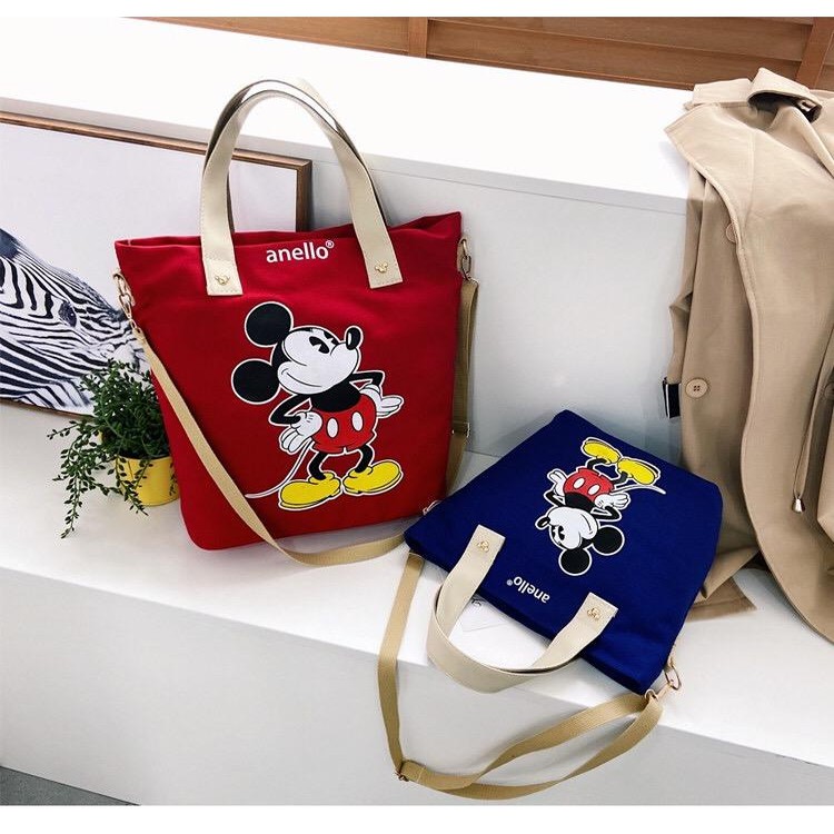 TAS TOTE MICKEY FASHION / TAS TOTE WANITA / TAS TOTE TERMURAH