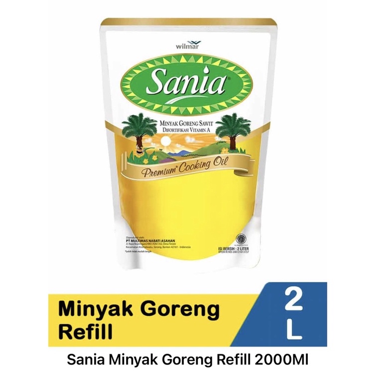 

Sania minyak goreng 2lt