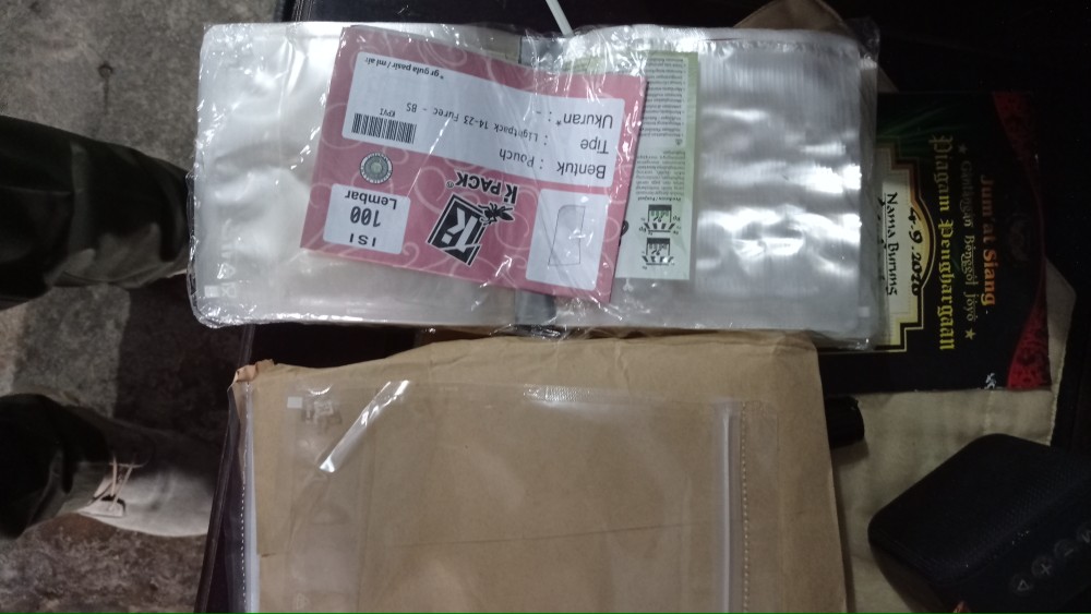 Standing Pouch Lightpack 1423 Plastik Kemasan Bening 500 Gram