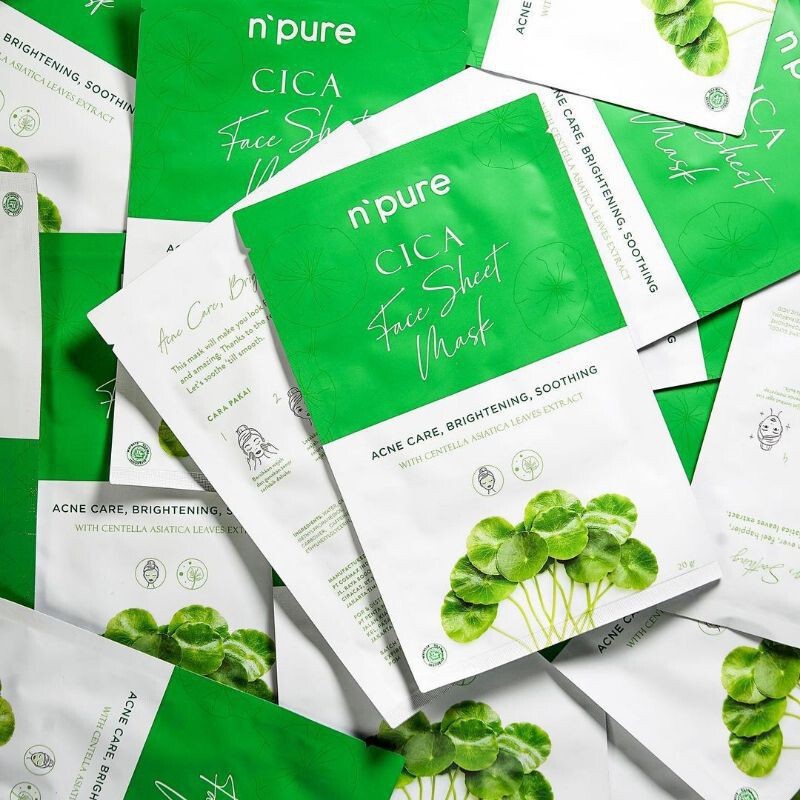 NPURE Centella Asiatica Sheet Mask