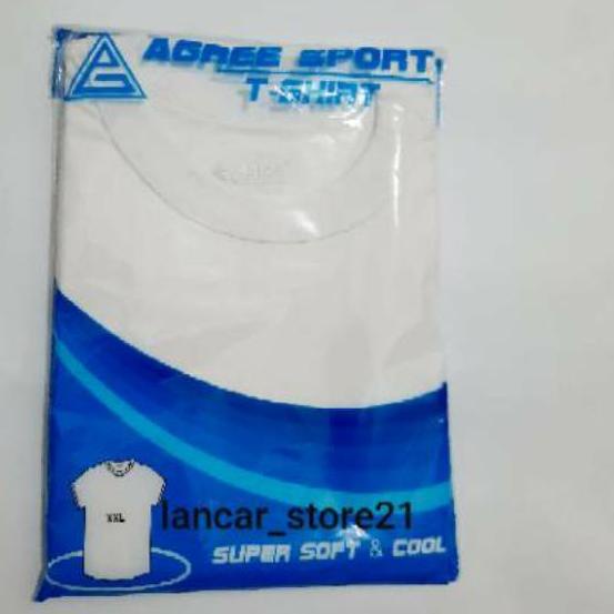 ♪ 1PCS KAOS OBLONG AGREE BULET XXL/KAOS OBLONG PRIA ◘