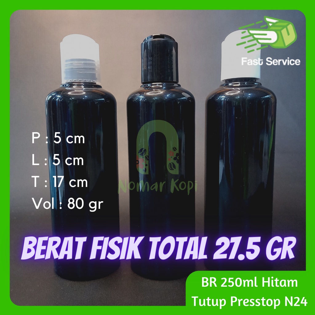 Botol 250ml BR PUTIH Prestop