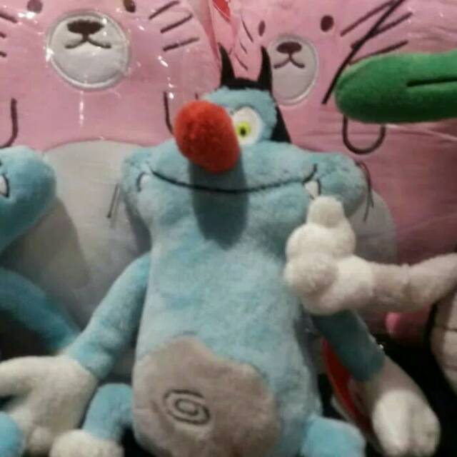 Boneka plush Oggy