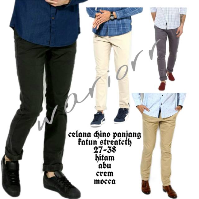 POPULER Celana Chino Bahan Adem Nyaman Cocok Buat Musim POPULER Celana Chino Bahan Adem Nyaman Cocok Buat Musim