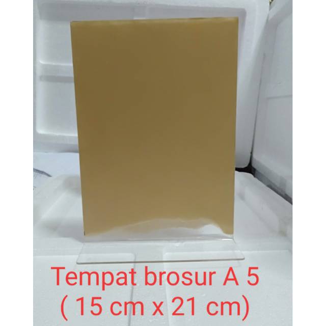 Tempat brosur ukuran a 5