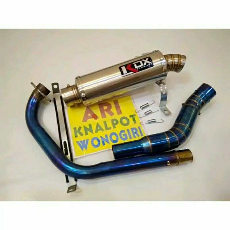 knalpot CLD kidal leher bluemoon satria Fu fi GSX Vixion R15 Scorpio Jupiter MX