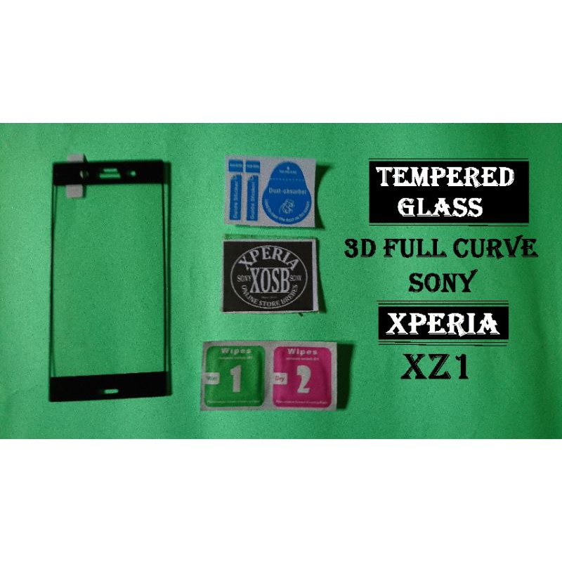 Tempered Glass 3D Full Xperia XZ1, XZ2, XZ1c, XZ2c, XZ1 Compact, XZ2 Compact, XZ2P, XZ2 Premium