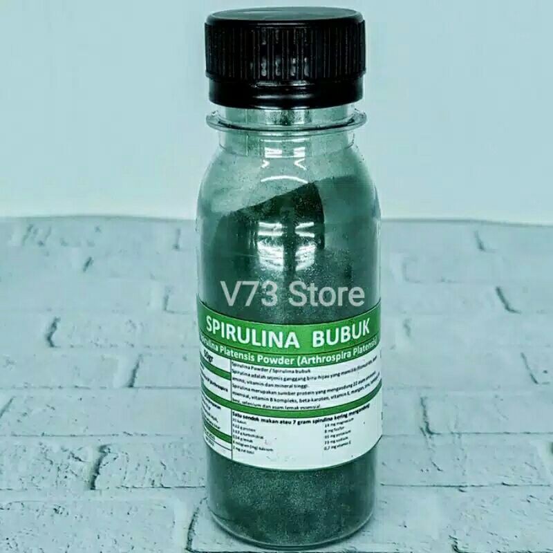 spirulina bubuk/ spirulina ikan 8  gr