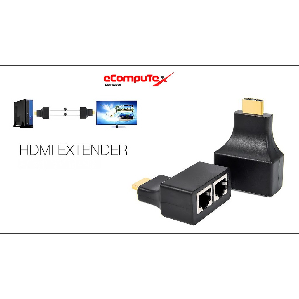 HDMI EXTENDER (VIA UTP) 30 M