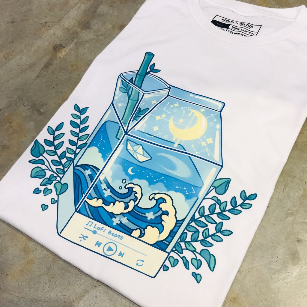 Tshirt Milk Box Moonlight Premium Unisex