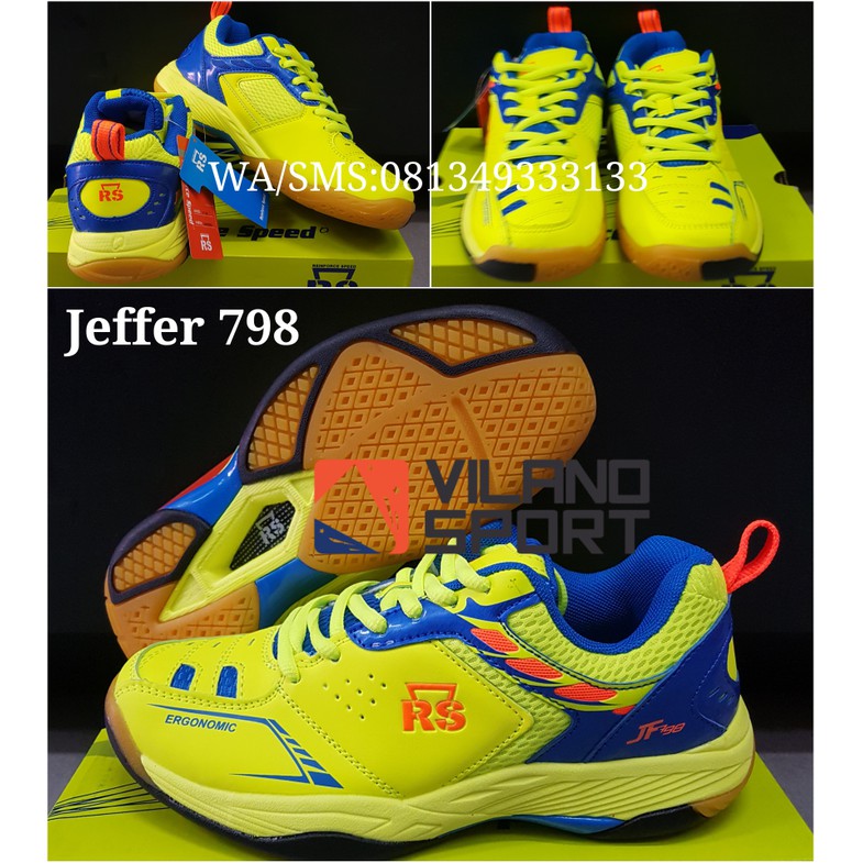 Sepatu Badminton RS Jeffer 798