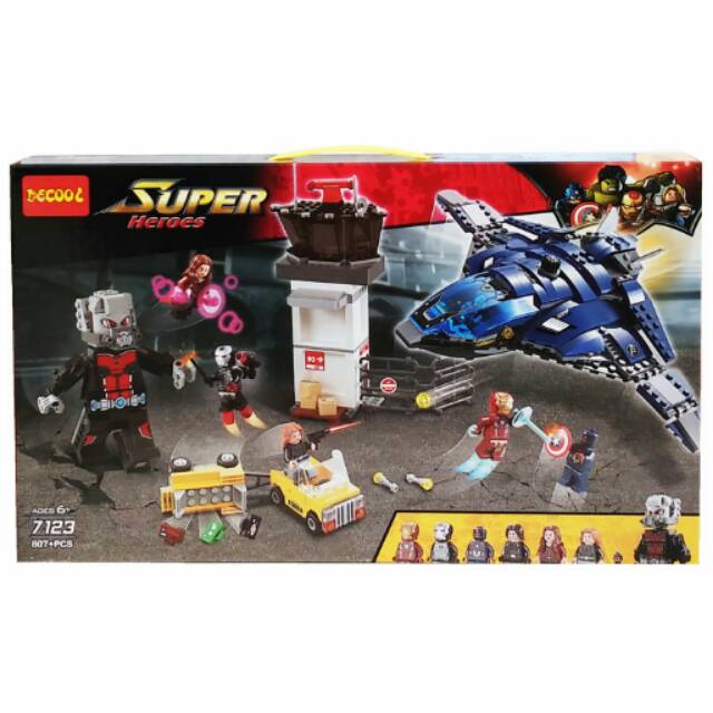 DECOOL SUPER HEROES 807PC - 7123