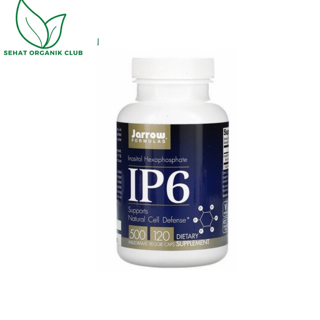 Jarrow Formulas IP6 Inositol Hexaphosphate 500 mg 120 Veggie Caps