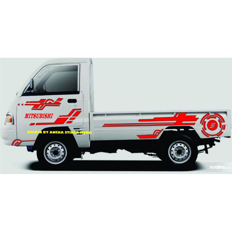 TERLARIS stiker mobil pick up t120ss stiker Mitsubishi tss sticker mobil pick up tss stiker mobil