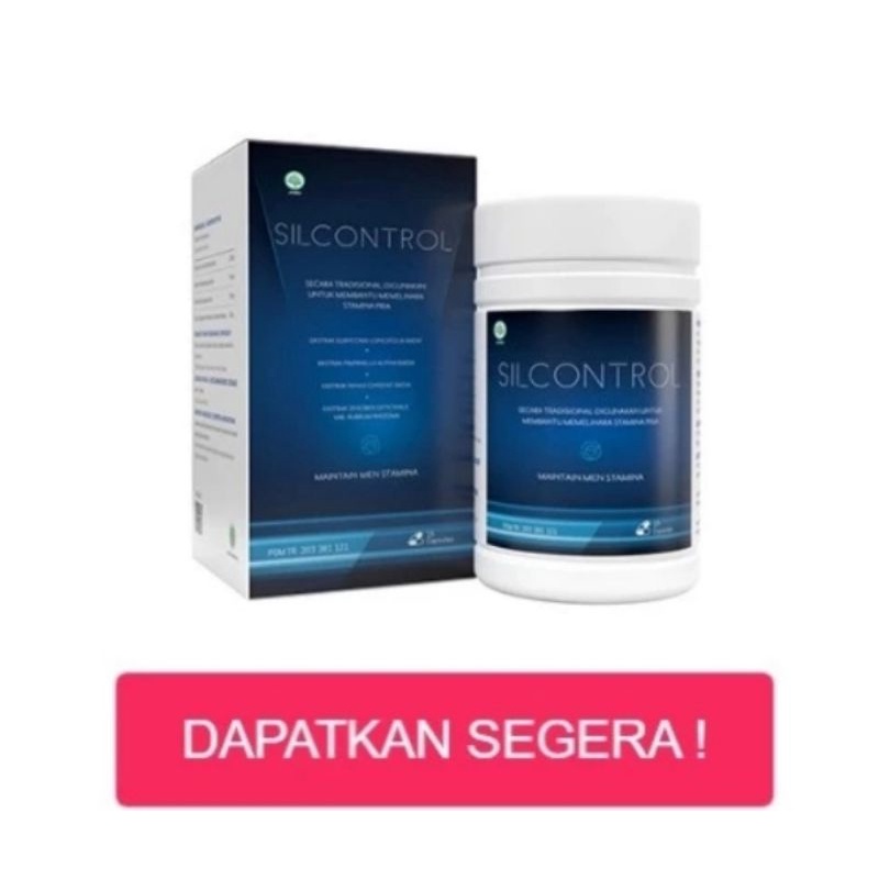SILCONTROL OBAT KUAT STAMINA PRIA HERBAL TERBAIK BPOM