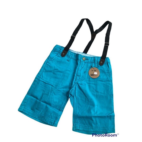 Manggi celana overall pendek anak laki laki