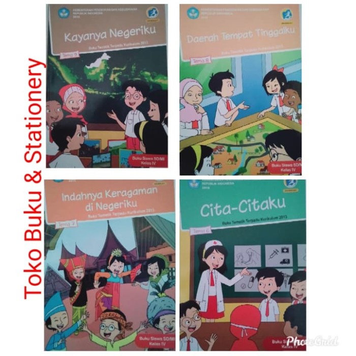 

❤BISA COD❤ Buku Tematik Paket Kelas 4 Semester 2 Kurikulum 2013 Edisi Terbaru