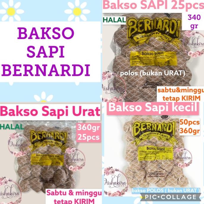 

MAKANAN BEKU / BERNARDI BAKSO SAPI KASAR (URAT) NON COD