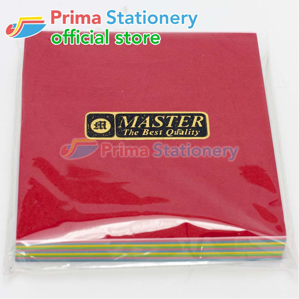 

Master Memo Segi Empat Tipis - Bahan Kertas Hvs Warna 60gsm