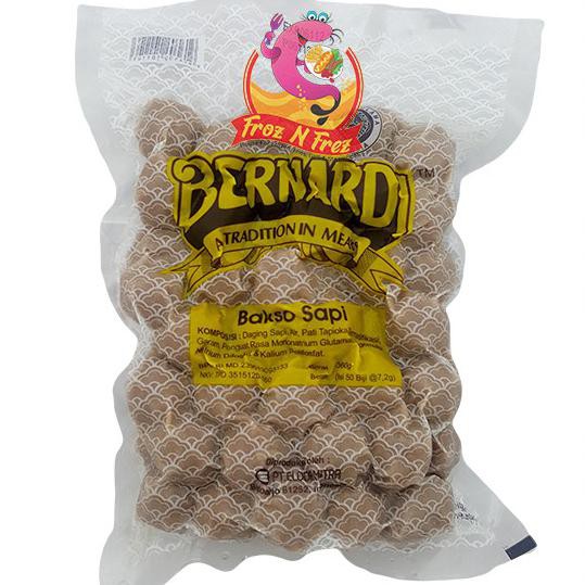 

Bernardi Bakso Sapi Kecil 360 Gram (50 Pcs) Terlaris