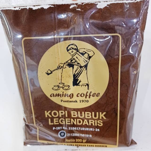 

Kopi Aming asli Pontianak 200 grm