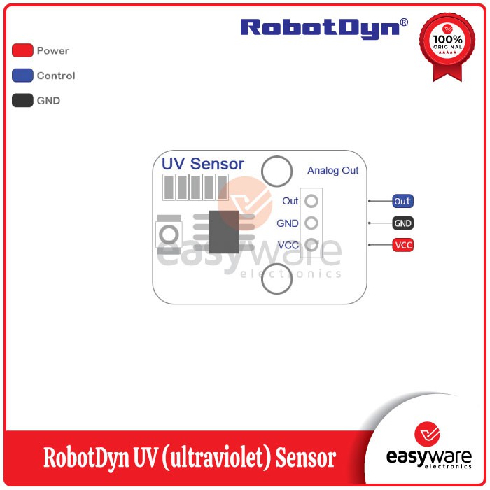 RobotDyn UV (ultraviolet) Sensor