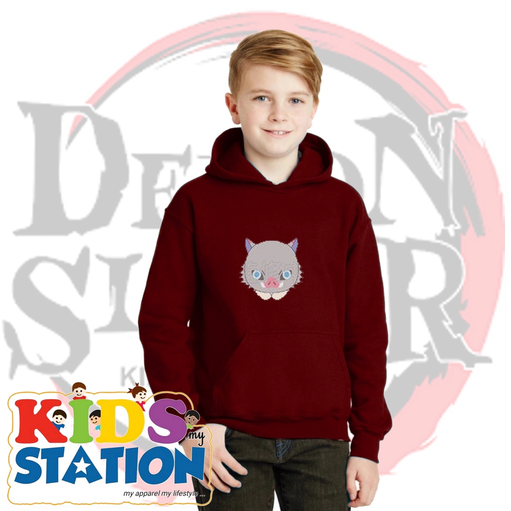 JAKET ANAK ANAK HOODIE INOSUKE HASHIHIRA DEMON SLAYER