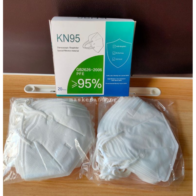 Masker KN95 ISI 20pcs 5 Ply GB2626-2006