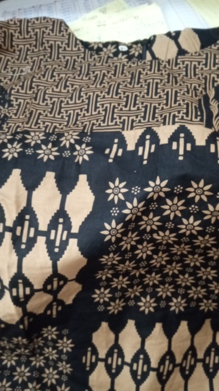 Baju Batik Wanita Modern Monalisa Genes M,l,xl Asli Pekalongan