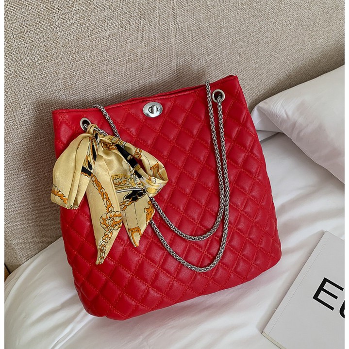 JK 789 1KG MUAT 3PCS TAS TOTE BAG WANITA SYAL FASHION IMPORT