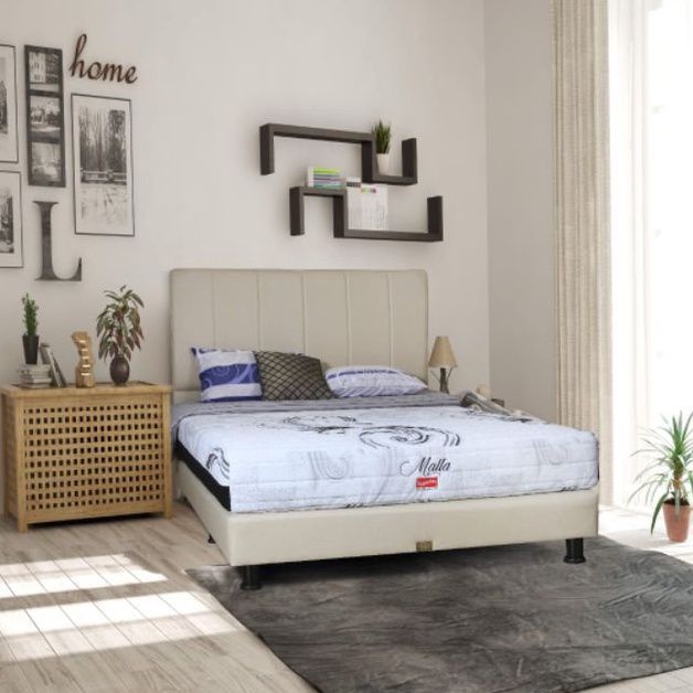 1SET/KASUR SLUMBERLAND SPRINGBED MALTA SPRING LATEX