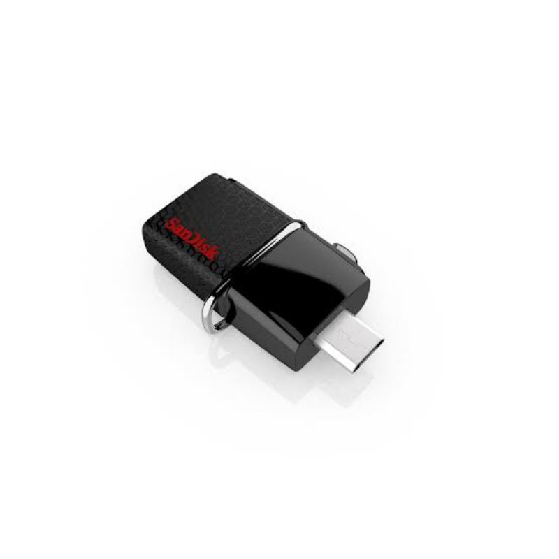 Sandisk OTG 64GB Dual USB 3.0 / Flashdisk OTG Android usb 3.0 - Micro USB 100% RESMI SANDISK - Hitam