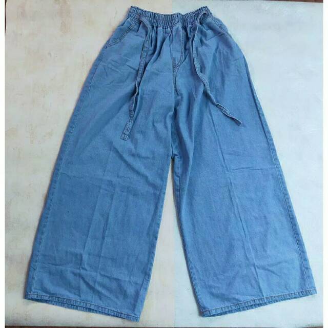 KULOT JEANS WANITA/CELANA KULOT DENIM/KULOT LEVIS/KULOT JEANS WASHED