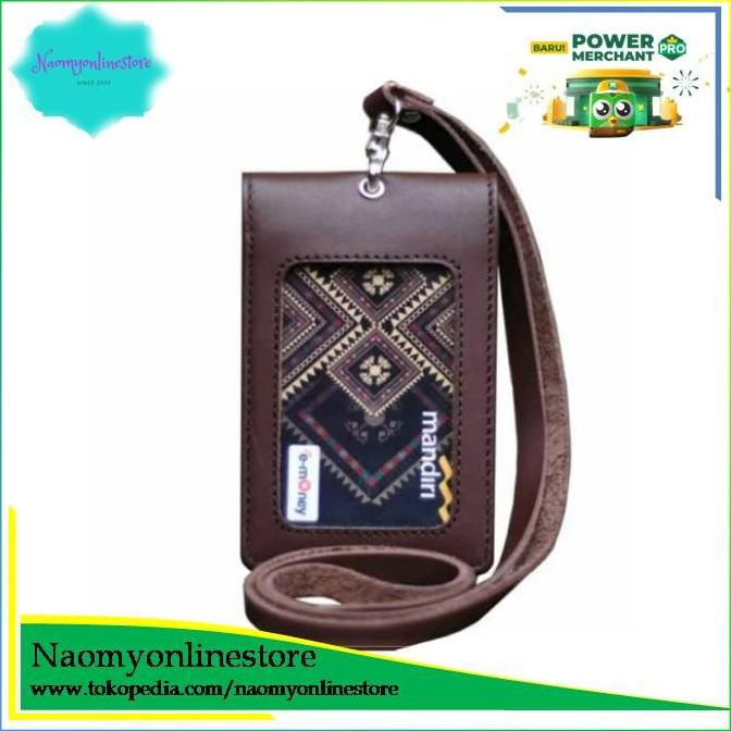 

Office & Stationery | Document Organizer | Id Card Holder Kulit Asli Tali Gantungan Name Tag Genuine Leather | Best Seller