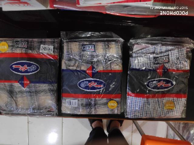 BOXER GT MAN KOTAK KOTAK PRIA / BOXER  BX 02 PREMIUM PRIA / CELANA DALAM / CELANA UNTUK TIDUR / BX 02 ORI