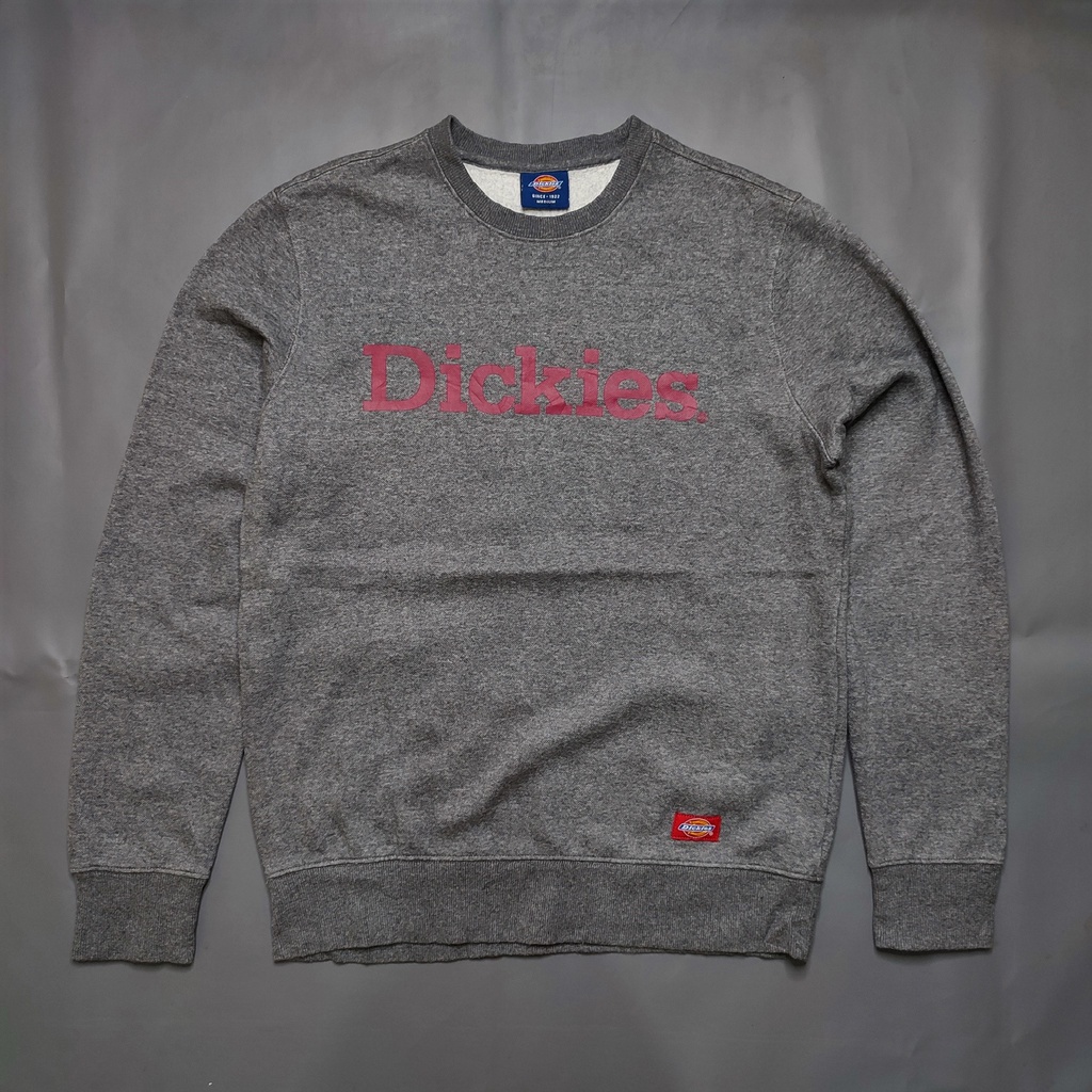 Dickies Sweater Crewneck - Abu Gelap, M