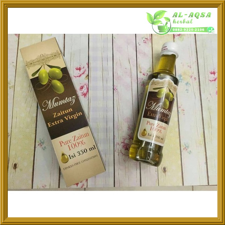 

Zaitun Mumtas Exstra Virgint 350ml - Minyak Zaitun Grade A