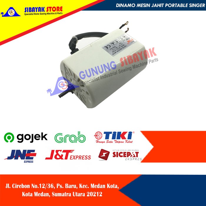 Dinamo - Dinamu Mesin Jahit Portable Singer & Butterfly