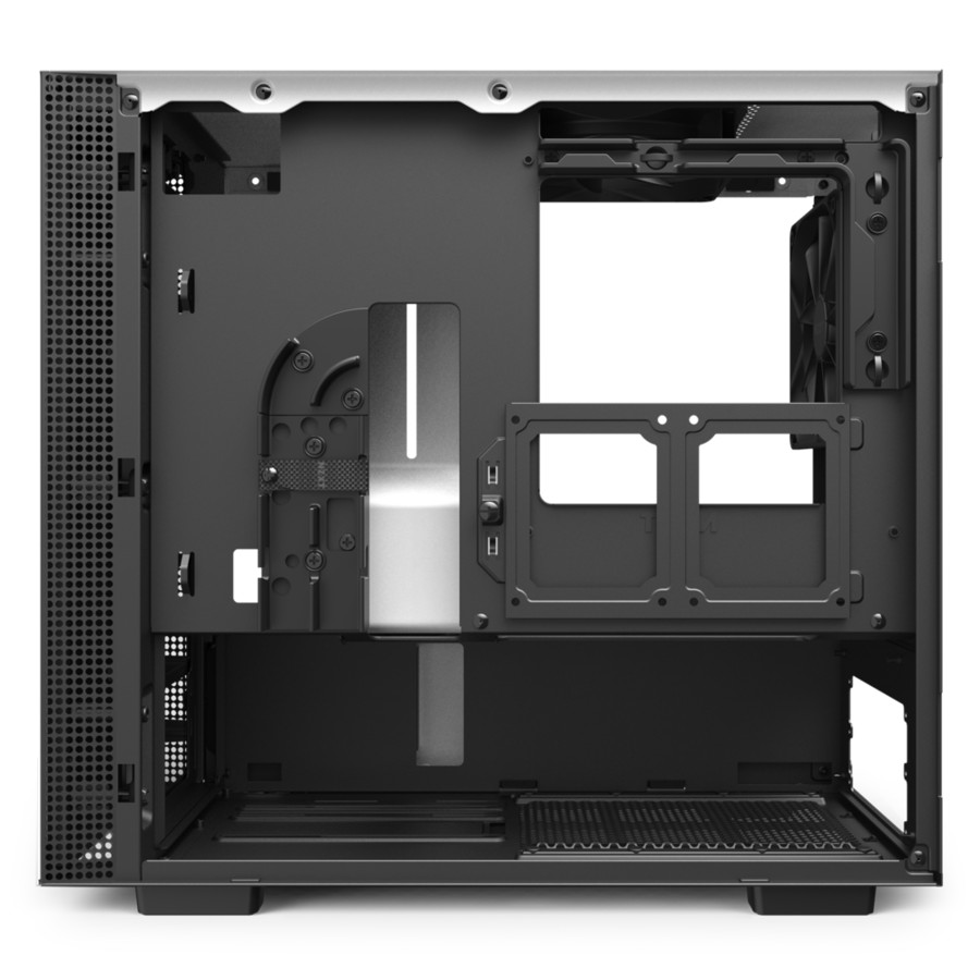 NZXT H210 Matte White Tempered Glass Mini-ITX Gaming Case [GS]