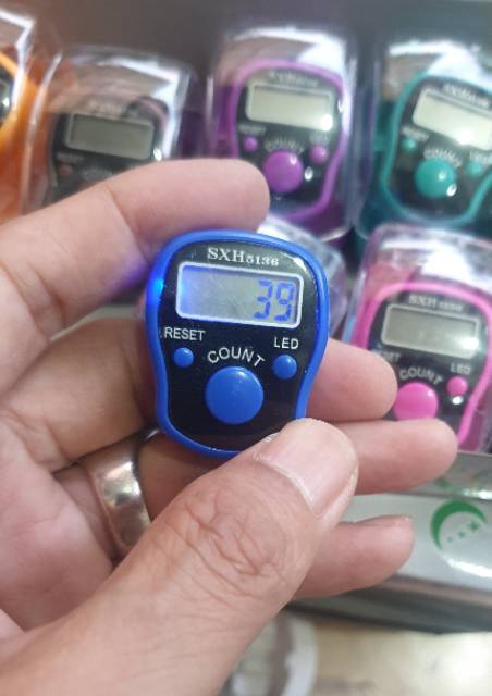 TASBIH DIGITAL LED / ALAT HITUNG JARI LED FINGER COUNTER DIGITAL LED