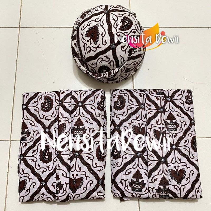 Set Baju Prewedding / Baju Couple Adat Jawa - Solo, Motif Sidoluhur