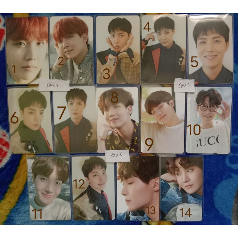 PC PHOTOCARD DICON 2021 JHOPE BTS *baca deskripsi*