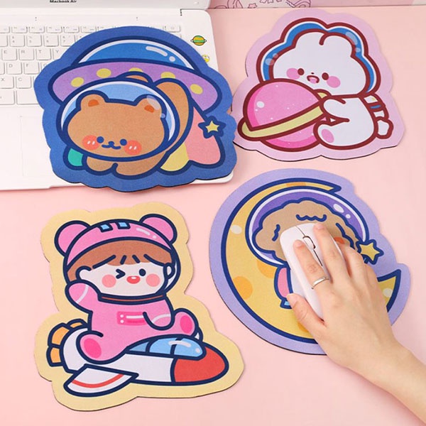 tatakan mouse kartun astronaut cartoon mouse pad smp007(2f1)