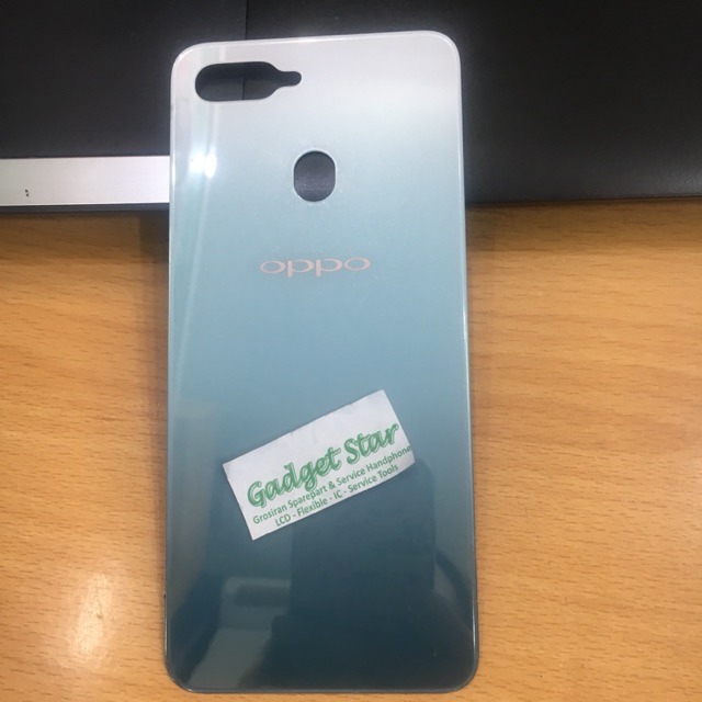 BACKDOOR TUTUP BELAKANG CASE OPPO F9 JADE GREEN