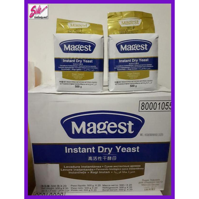 

Giragi- Ragi Angel / Yeast Merk Magest 500 Gram -Makanan-Minuman.