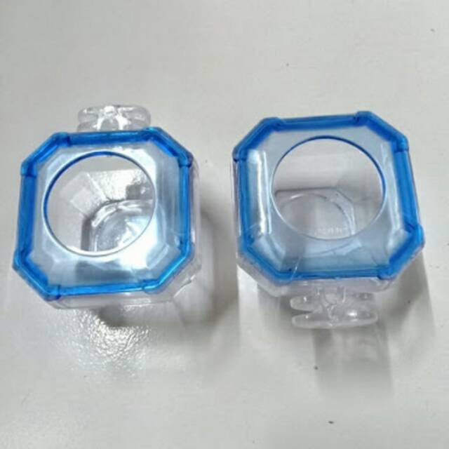 Cepuk burung model segi delapan/cepuk burung/cepuk pakan burung/cepuk ada ram/tempat makan burung