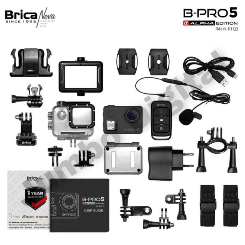 Brica BPRO 5 Alpha Edition 4K Mark IIIS AE3S III S GREY SUPER WIDE dan BLACK EIS FREE TSHIRT-3